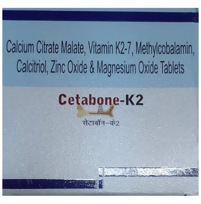 Cetabone-K2 Tablet - Classic Derma