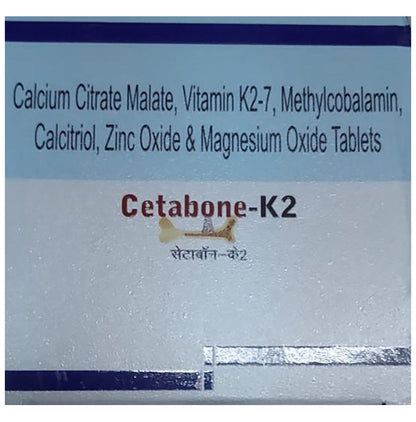 Cetabone-K2 Tablet - Classic Derma