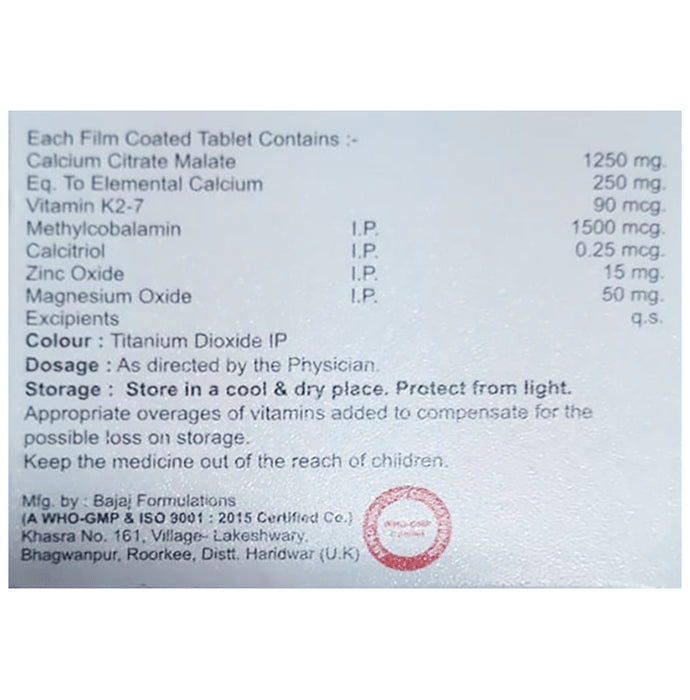 Cetabone-K2 Tablet