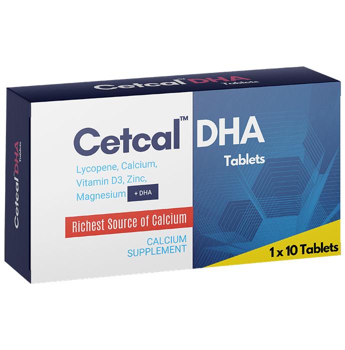 Cetcal DHA Tablet - Classic Derma