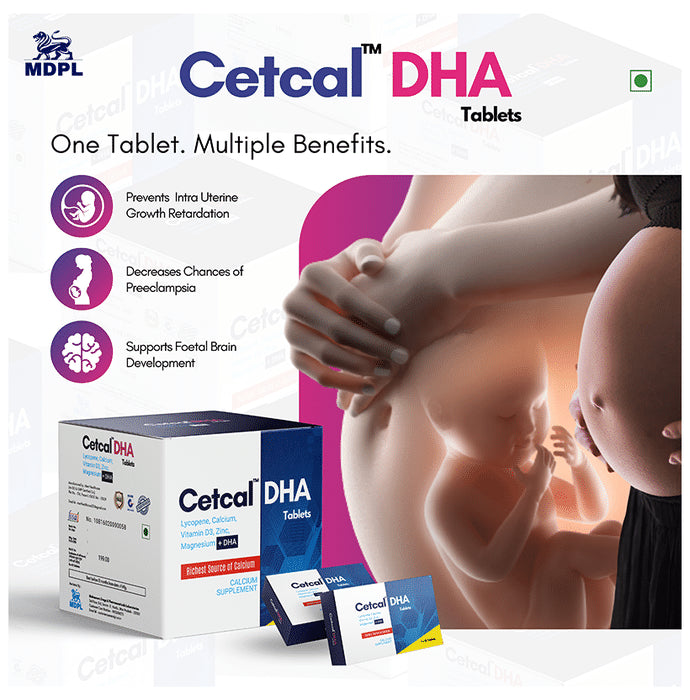 Cetcal DHA Tablet