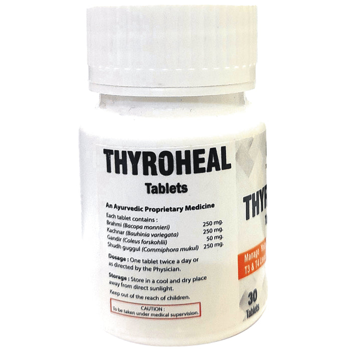 Chandigarh Ayurved Centre Thyroheal Tablet