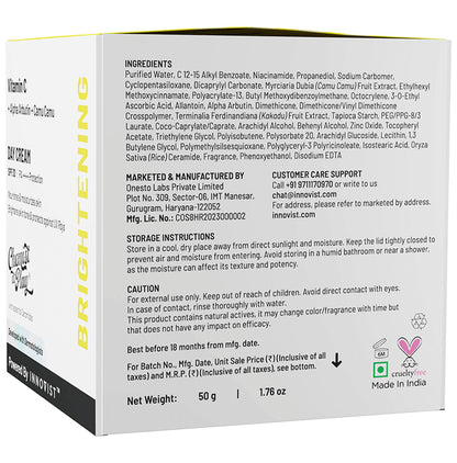 Chemist At Play Vitamin C Brightening Day Cream SPF 30 PA++++