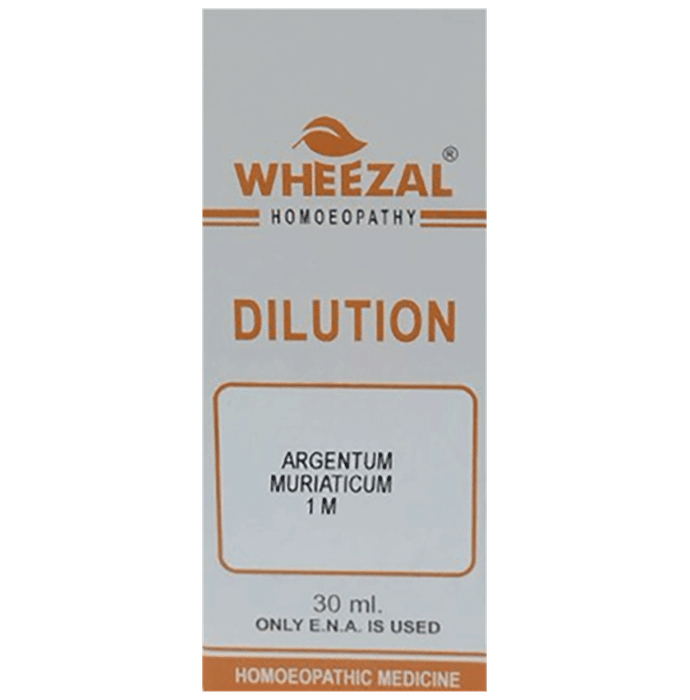 Wheezal Argentum Muriaticum Dilution 1M - Classic Derma