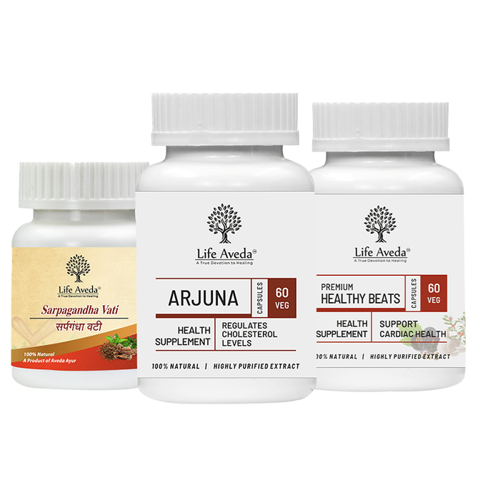 Life Aveda Heart Palpitation Care Pack - Classic Derma