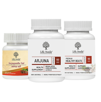 Life Aveda Heart Palpitation Care Pack - Classic Derma