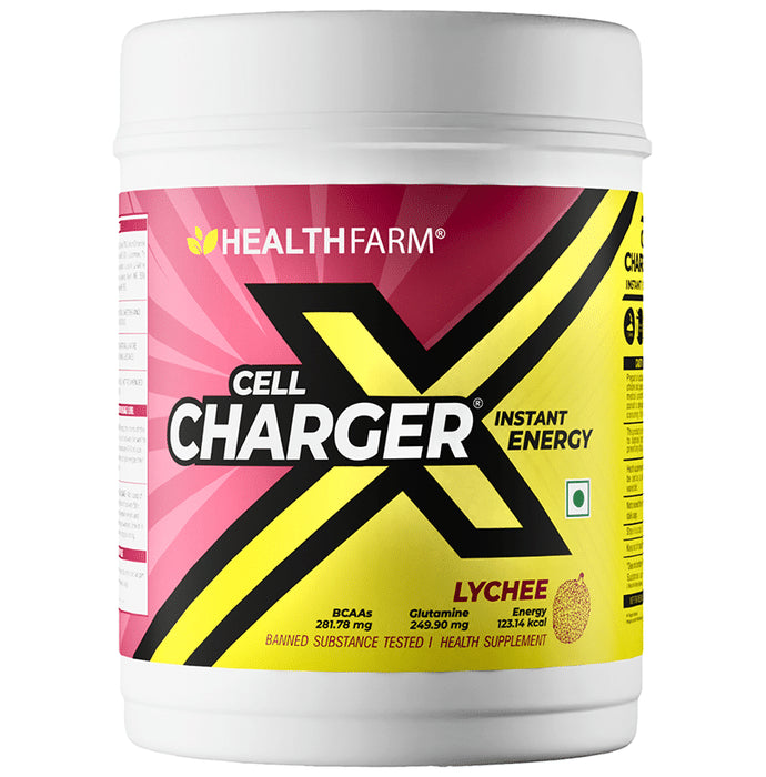 Healthfarm Cell Charger Instant Energy Drink Powder Lychee - Classic Derma
