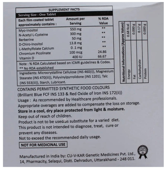 Chirowell-M+ Tablet