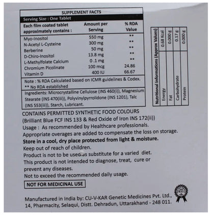 Chirowell-M+ Tablet