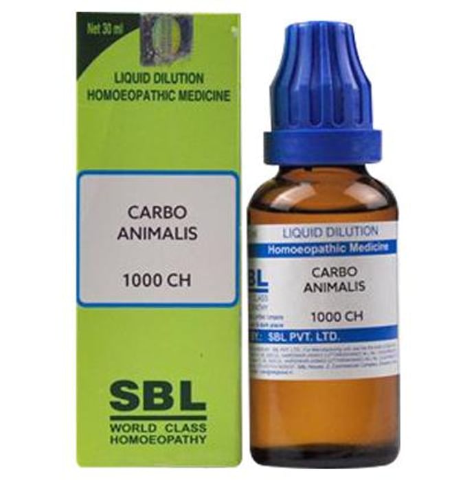 SBL Carbo Animalis Dilution 1000 CH - Classic Derma