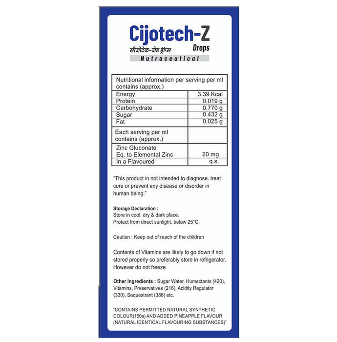 Cijotech-Z Drops