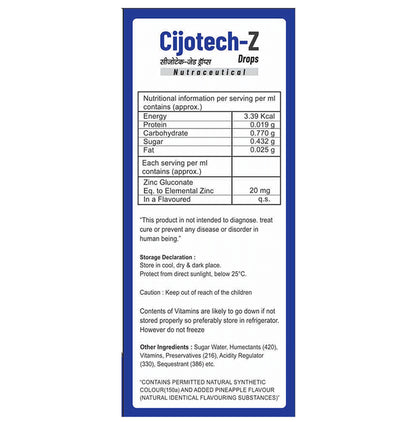 Cijotech-Z Drops