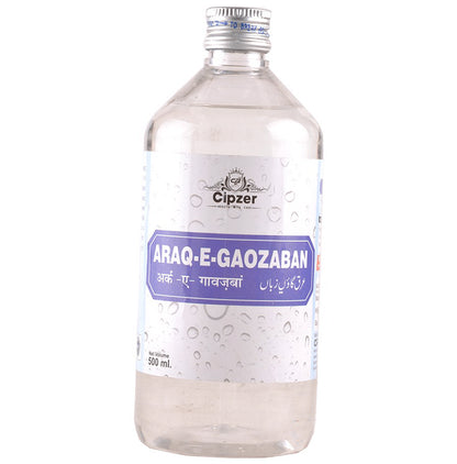 Cipzer Araq-E-Gaozaban Improves cardiovascular health & Relieves excessive palpitations Liquid - Classic Derma