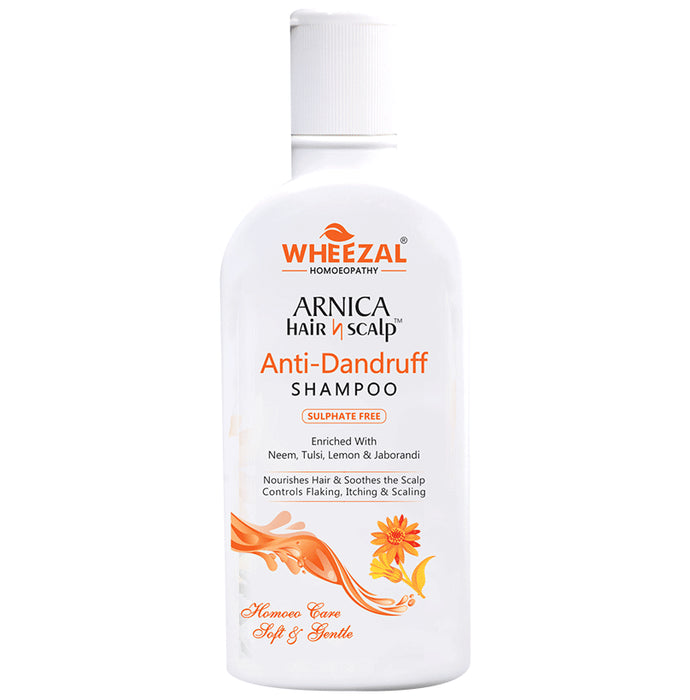 Wheezal Arnica Hair N Scalp Anti-Dandruff Shampoo - Classic Derma