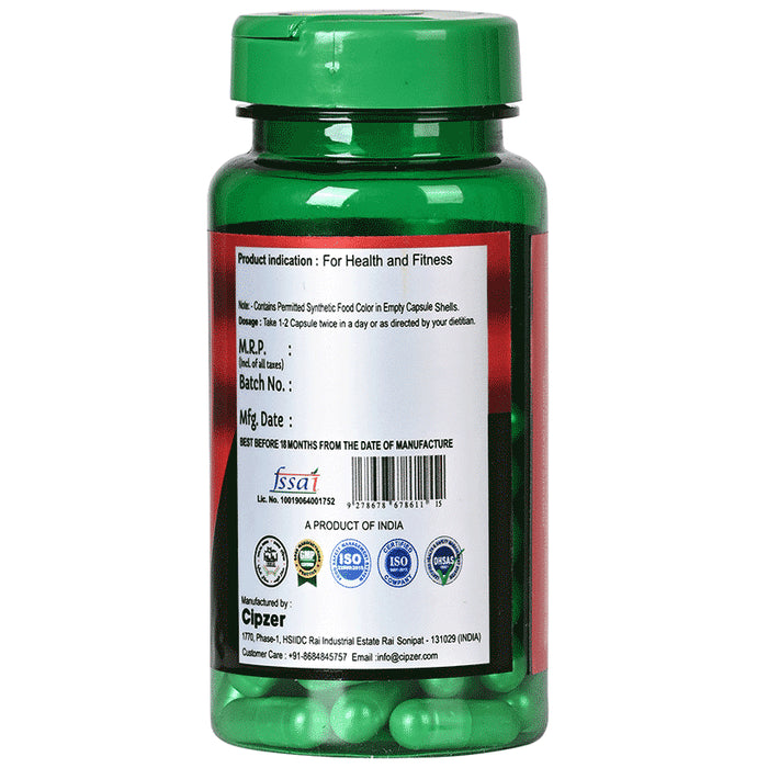 Cipzer Fitness Nutrition Maximum Strength Capsule