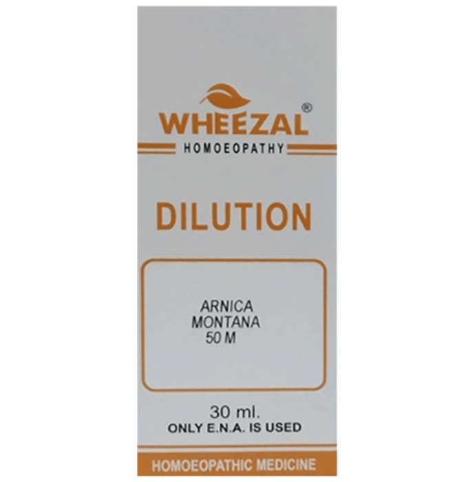 Wheezal Arnica Montana Dilution 50m - Classic Derma