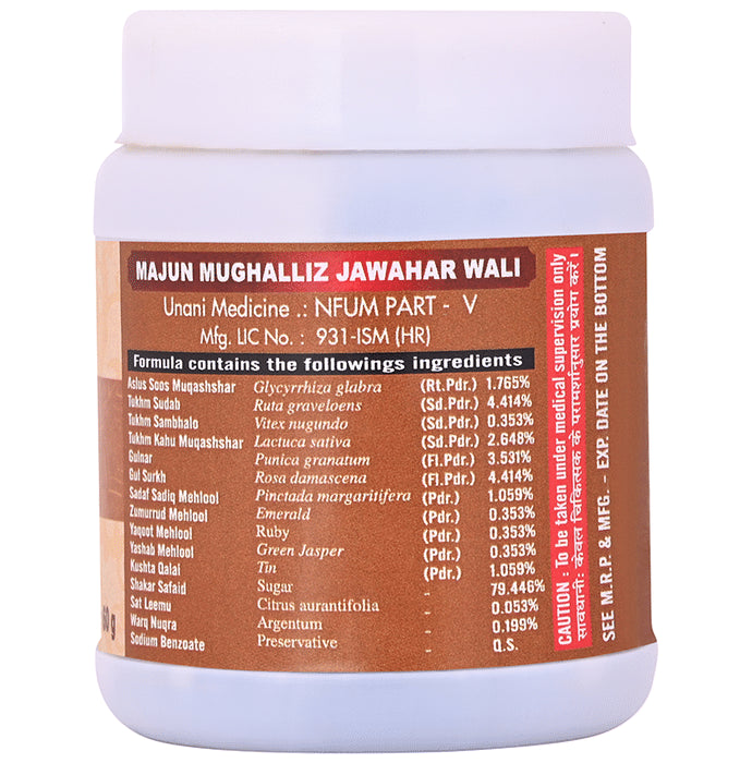 Cipzer Majun Mughalliz Jawahar Wali