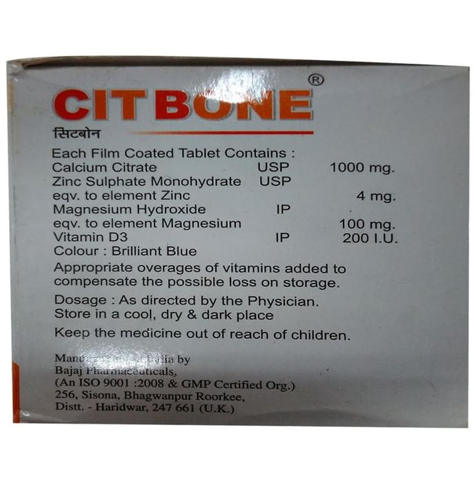 Citbone Tablet