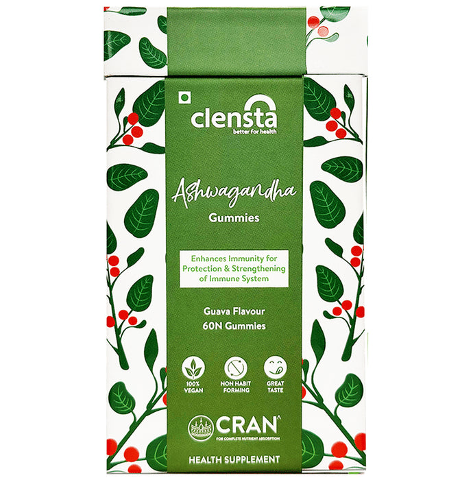 Clensta Ashwagandha Gummies Guava - Classic Derma