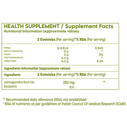 Clensta Ashwagandha Gummies Guava