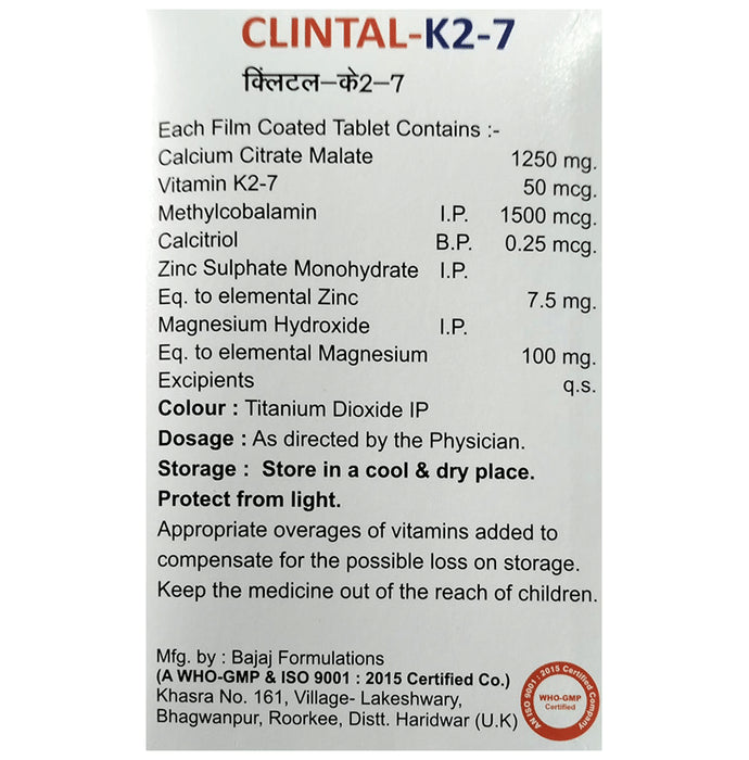Clintal-K2 7 Tablet