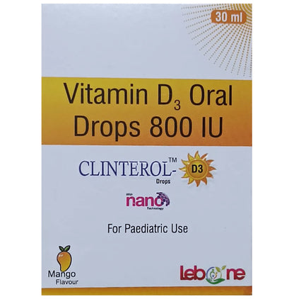 Clinterol-D3 Drops with Nano Technology Mango - Classic Derma