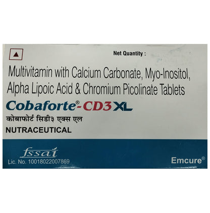 Cobaforte CD3 XL Tablet - Classic Derma