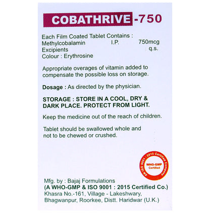 Cobathrive 750 Tablet