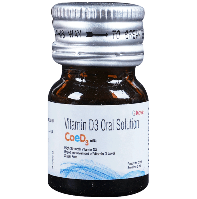 Coe D3 60000IU Oral Solution - Classic Derma