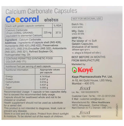Coecoral Capsule