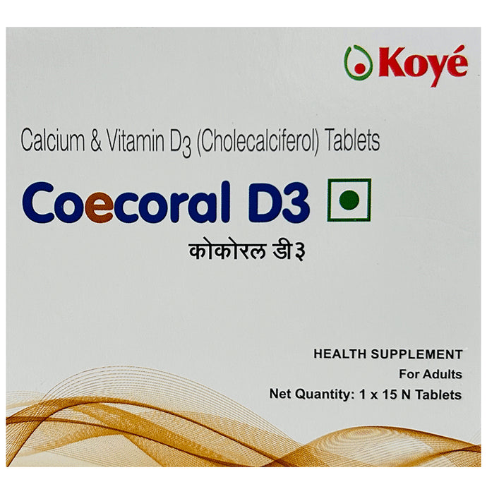 Coecoral D3 Veg Tablet - Classic Derma