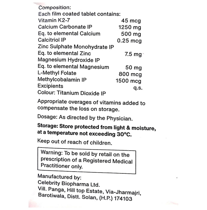 Coliocal K2 Plus Tablet