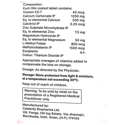 Coliocal K2 Plus Tablet