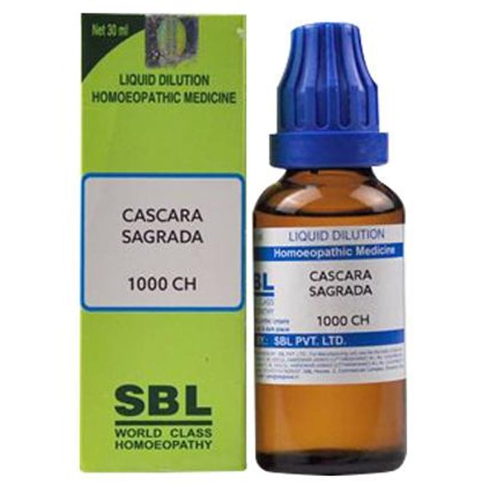 SBL Cascara Sagrada Dilution 1000 CH - Classic Derma