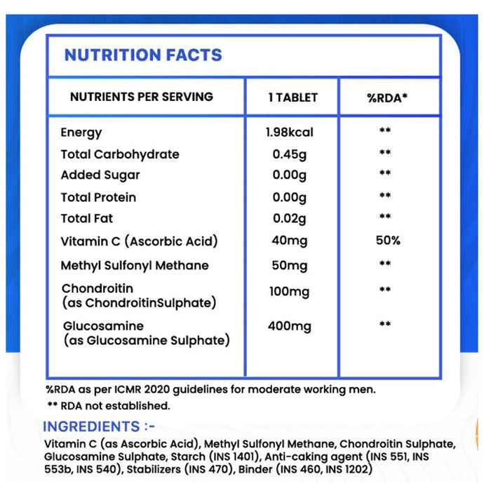 CSC Joint Support Supplement Tablet