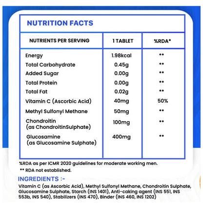 CSC Joint Support Supplement Tablet