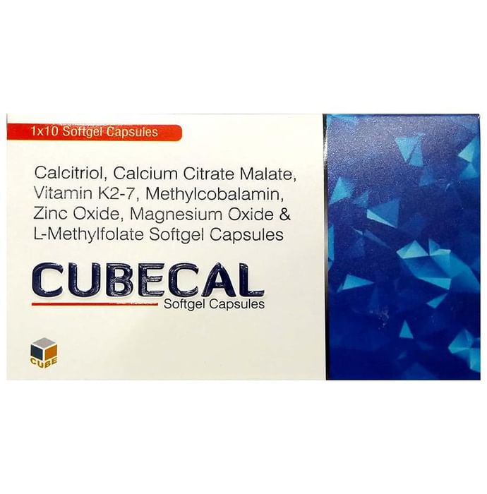 Buy Cubecal Softgel Capsule Online| Classic Derma – Classic Derma-UAE