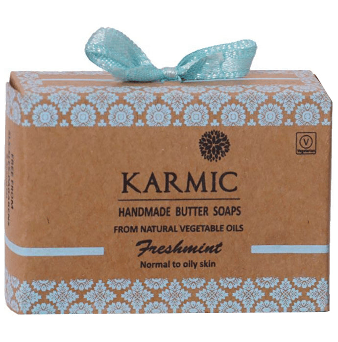 Karmic Freshmint Handmade Butter Soap - Classic Derma