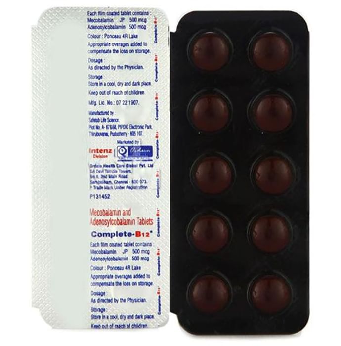 Complete B12 Tablet - Classic Derma