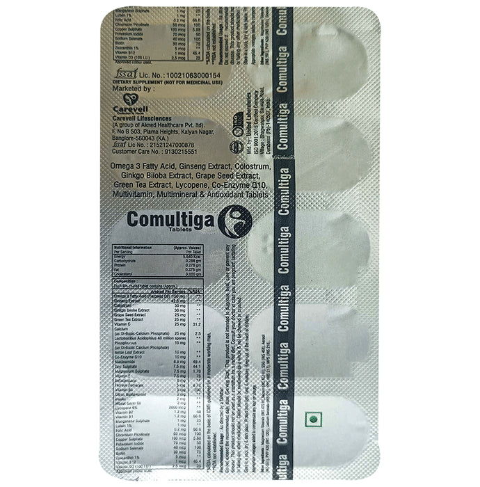 Comultiga Tablets (10 Each)