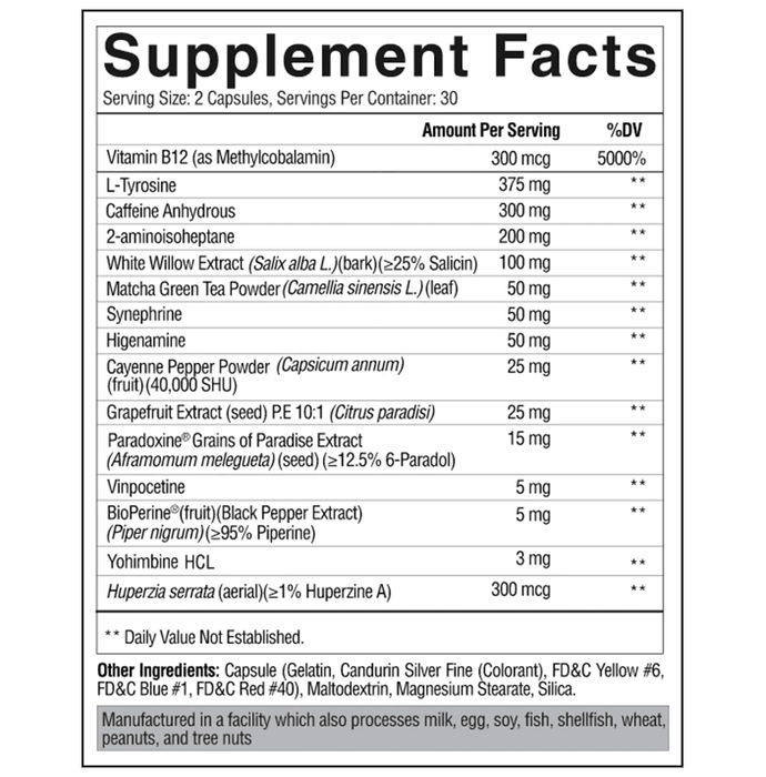 Condemned Labz Arsynist Extreme Fat Burner Capsule
