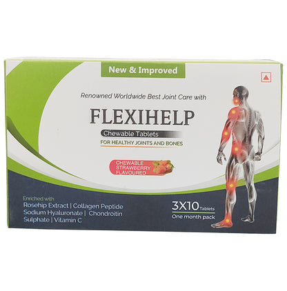 Cooper Flexihelp Chewable Tablet Strawberry - Classic Derma