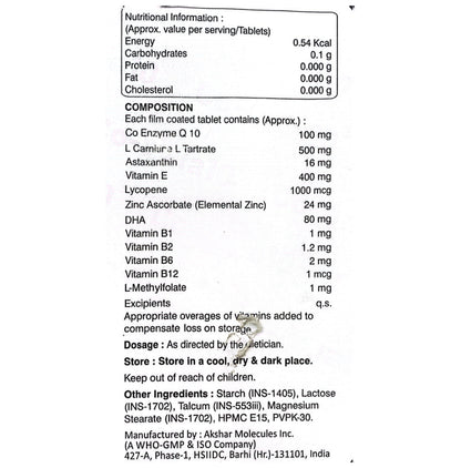 Co-Qnia10 Tablet