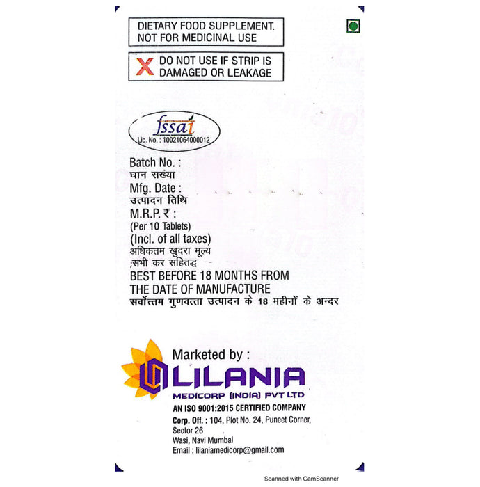Co-Qnia10 Tablet