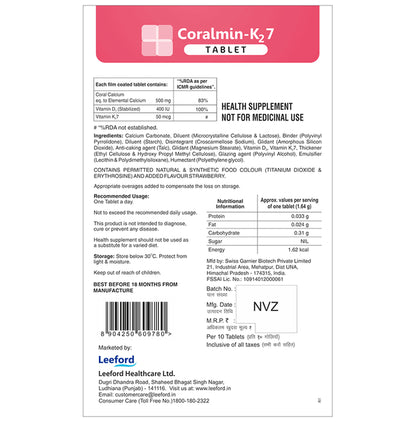 Coralmin-K27 Tablet