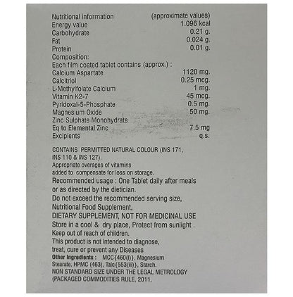 Coralzen K2-7 Tablet