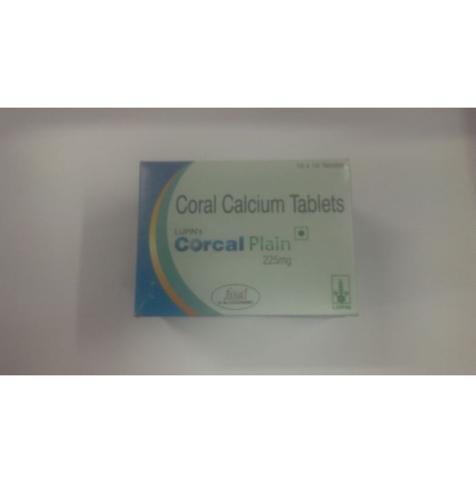 Corcal Plain 225mg Tablet - Classic Derma