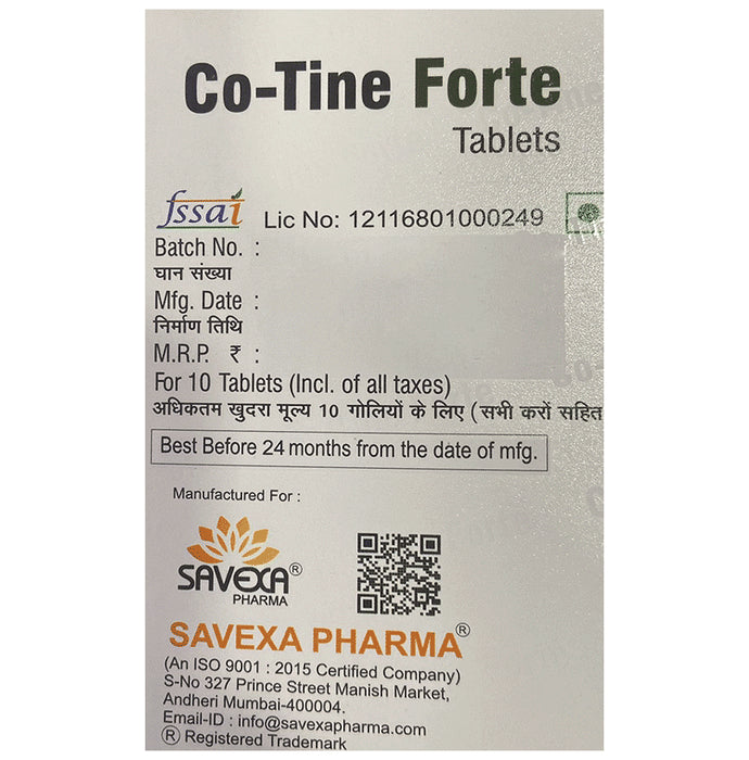 Co-Tine Forte Tablet