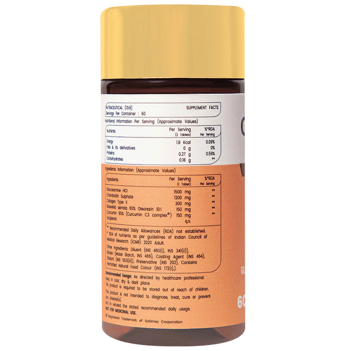 Cratus Joint Care Tablet (60 Each)