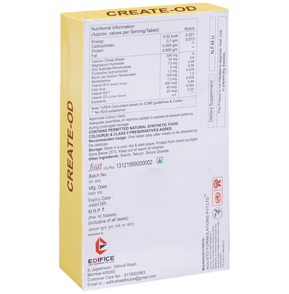 Create-OD Tablet